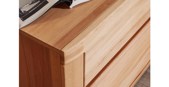LOWBOARD in 194/58/50 cm - Kernbuche/Grau, KONVENTIONELL, Holz/Holzwerkstoff (194/58/50cm) - Voleo