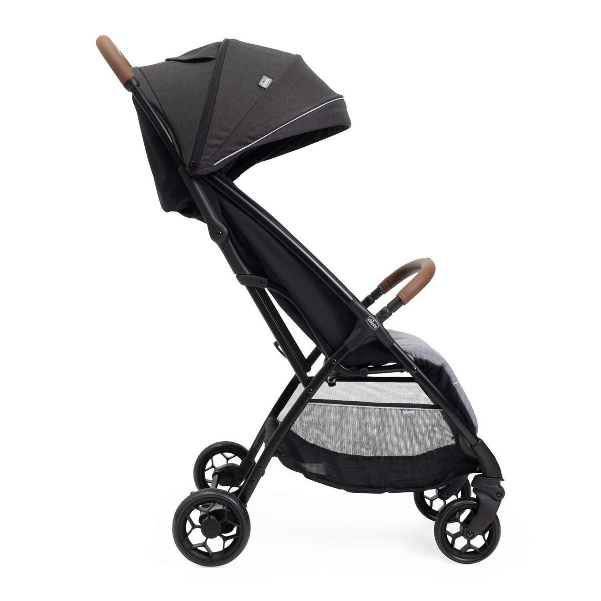 BUGGY  - Dunkelgrau/Schwarz, Basics, Textil/Metall (49/87/106cm) - Chicco