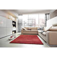 HOCHFLORTEPPICH 200/290 cm Samoa Rot  - Rot, KONVENTIONELL, Kunststoff/Textil (200/290cm) - Novel