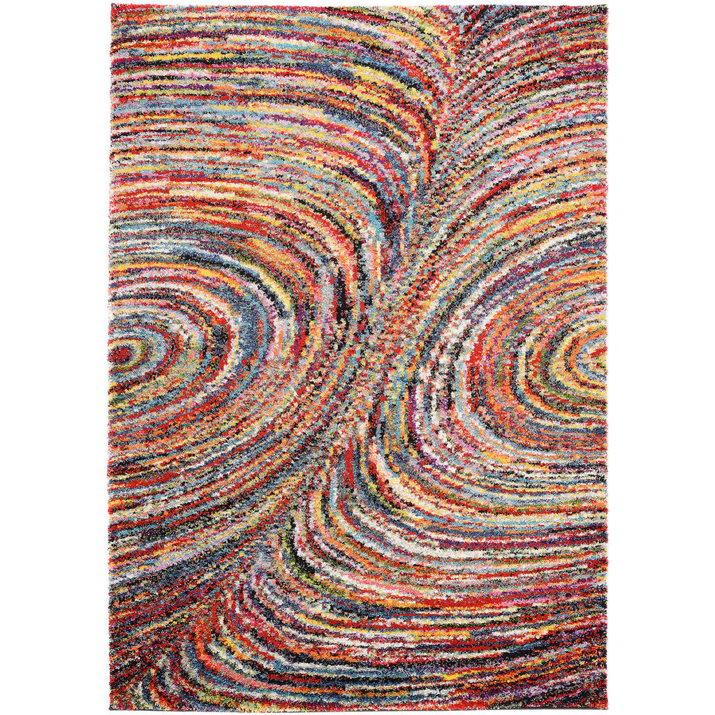 Webteppich Color Face Multicolor 65x130 cm