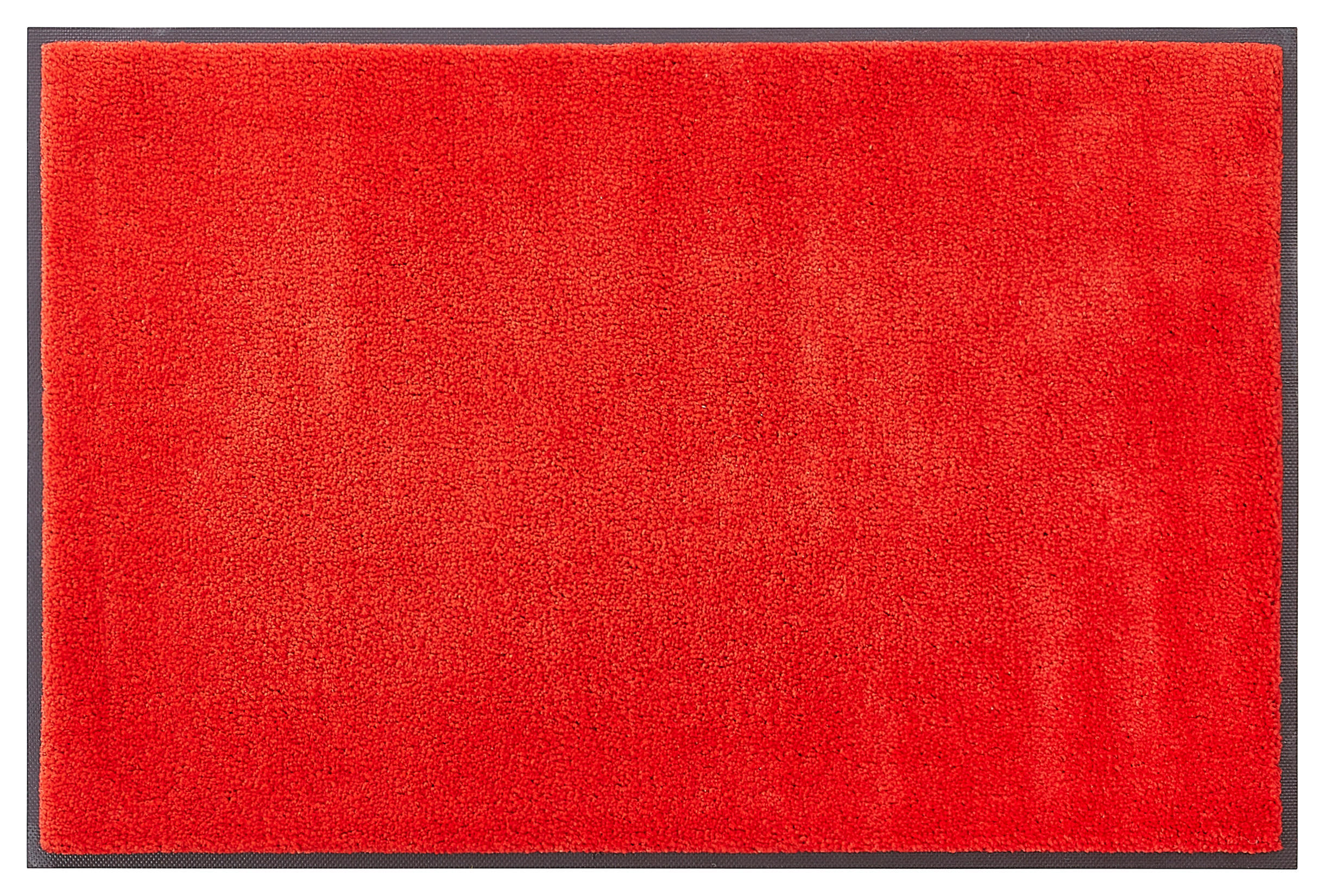 FUßMATTE  40/60 cm  Rot  - Rot, Basics, Kunststoff/Textil (40/60cm) - Esposa
