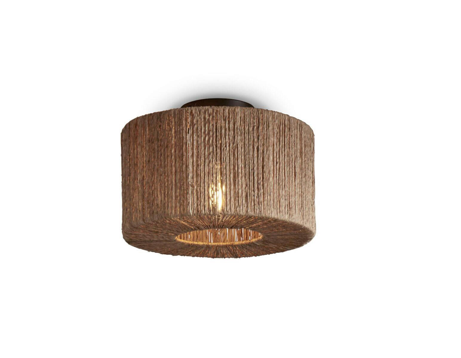 DECKENLEUCHTE    30/30/16 cm  - Naturfarben, Trend (30/30/16cm) - Good & Mojo