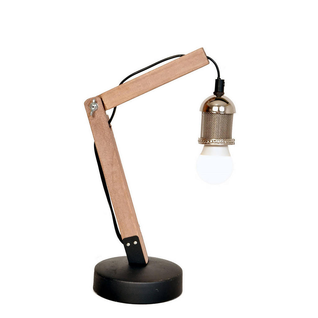 P & B STOLNÍ LAMPA, E27, 16/13/38,5 cm