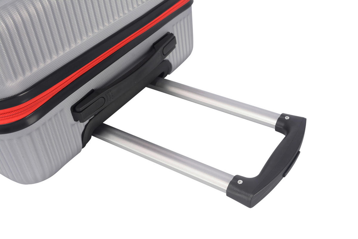 SET VALIZE DE CĂLĂTORIE - gri deschis, Design, plastic (51/76/30cm) - Schneiders