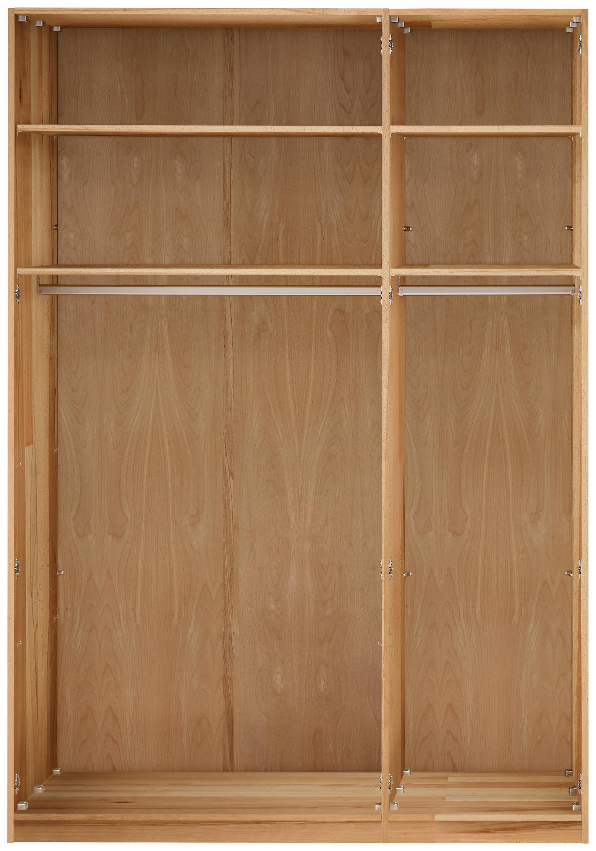 DREHTÜRENSCHRANK 152/223/62 cm,  in Buchefarben, 3-türig  - Buchefarben, MODERN, Holz (152/223/62cm) - Livetastic
