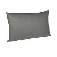 POVLAK NA POLŠTÁŘ, 70/90 cm, bavlna - šedá, Basics, textil (70/90cm) - Fleuresse