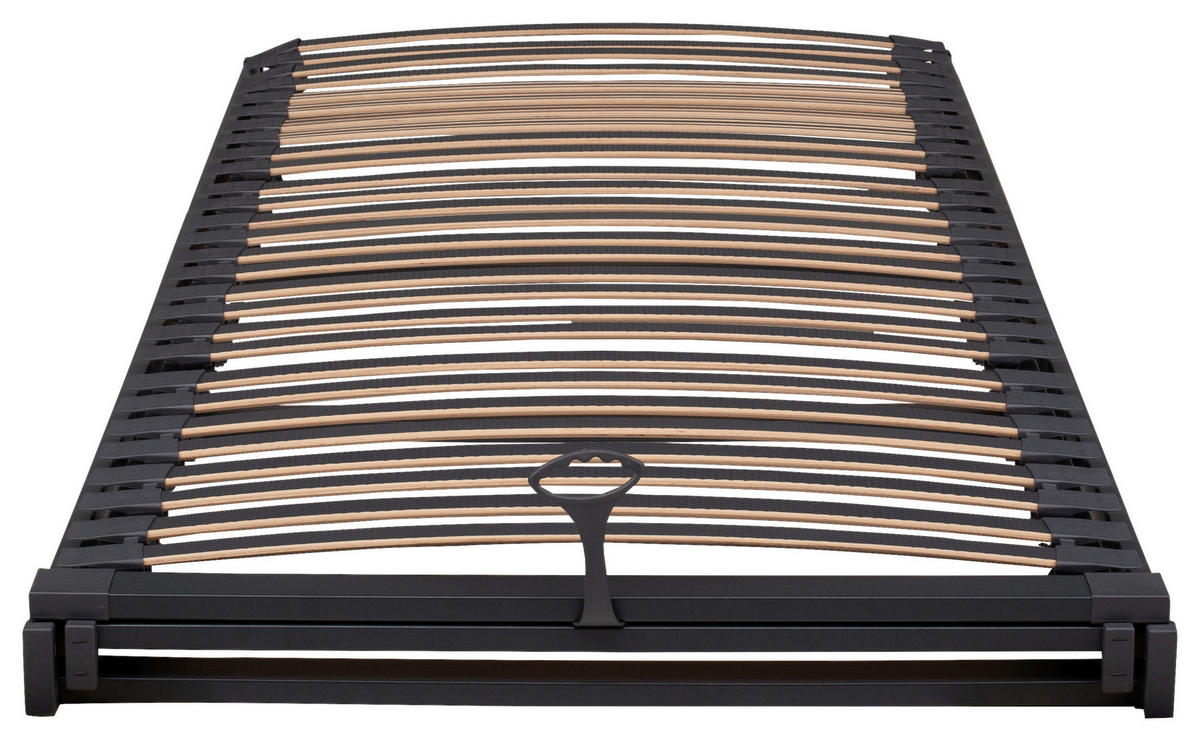 LATTENROST 140/200 cm Fußteil verstellbar, Buche  - Anthrazit, Basics, Holz (140/200cm) - Tempur