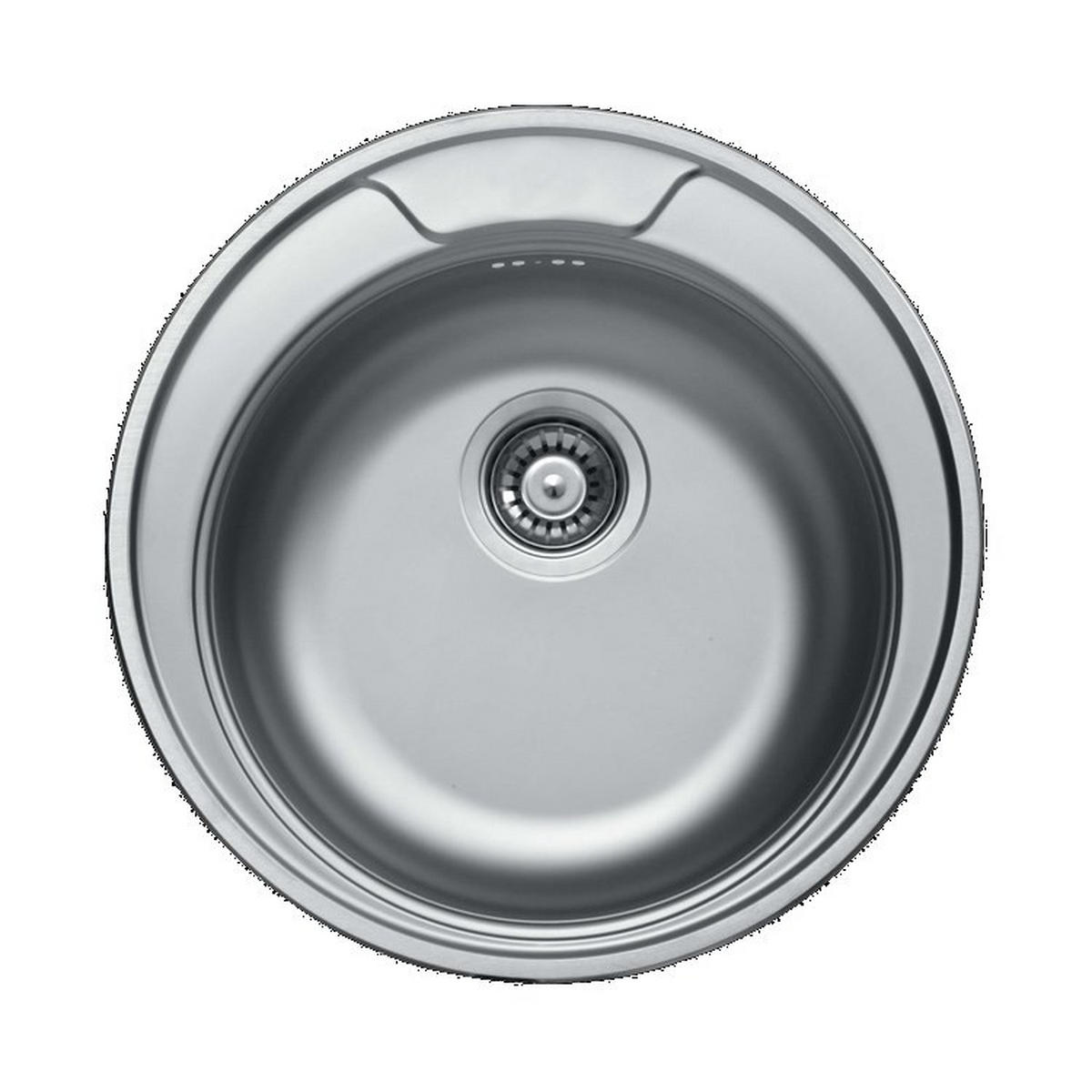 SUDOPERA           - boja nerđajućeg čelika, Osnovno, metal (51cm)