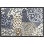 FUßMATTE  40/60 cm  Blau, Grau, Beige  - Blau/Beige, Basics, Kunststoff/Textil (40/60cm) - Esposa