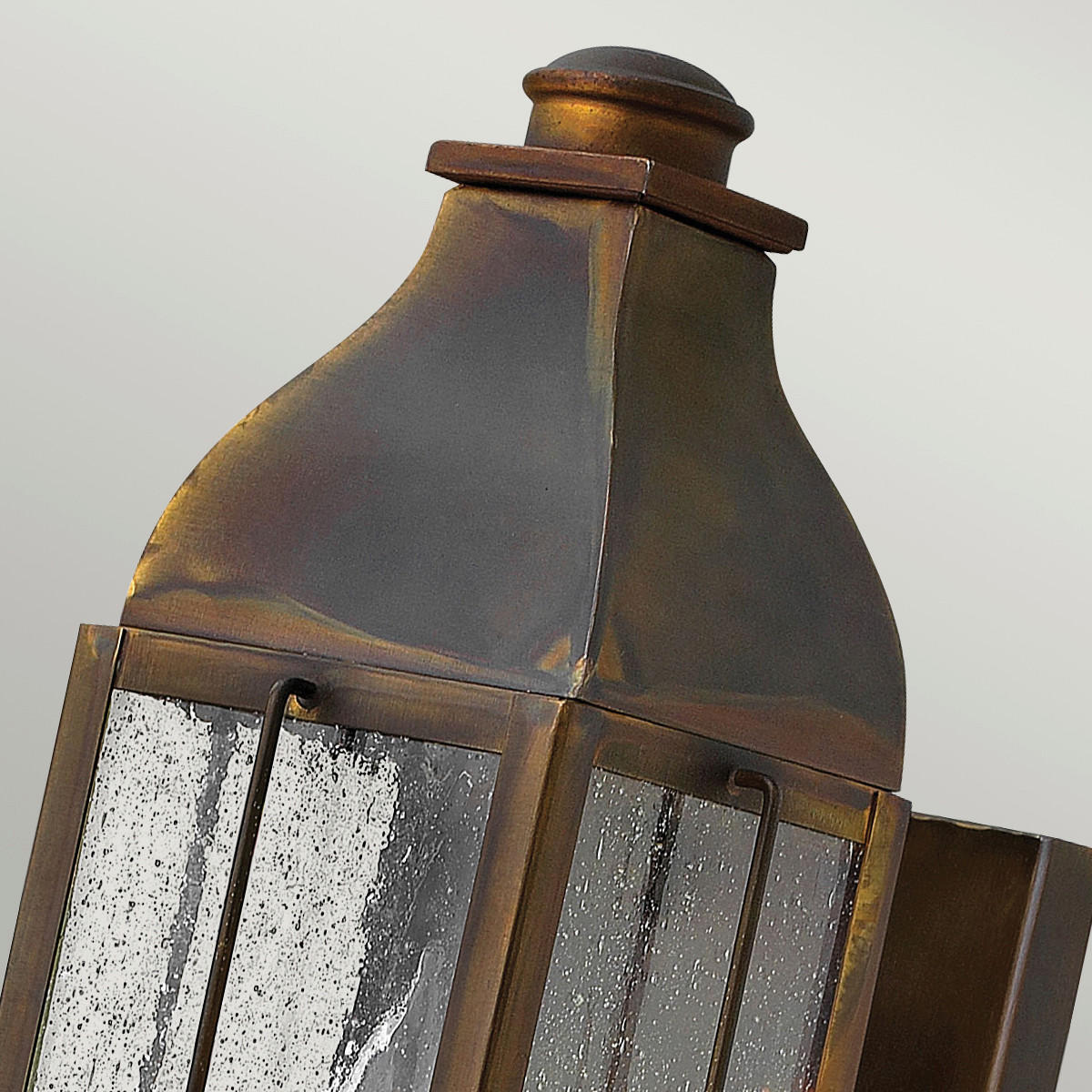 AUßENWANDLEUCHTE Elstead Bingham   - Rotbraun, KONVENTIONELL, Glas/Metall (12.1/31.8/16.5cm) - Elstead Lighting