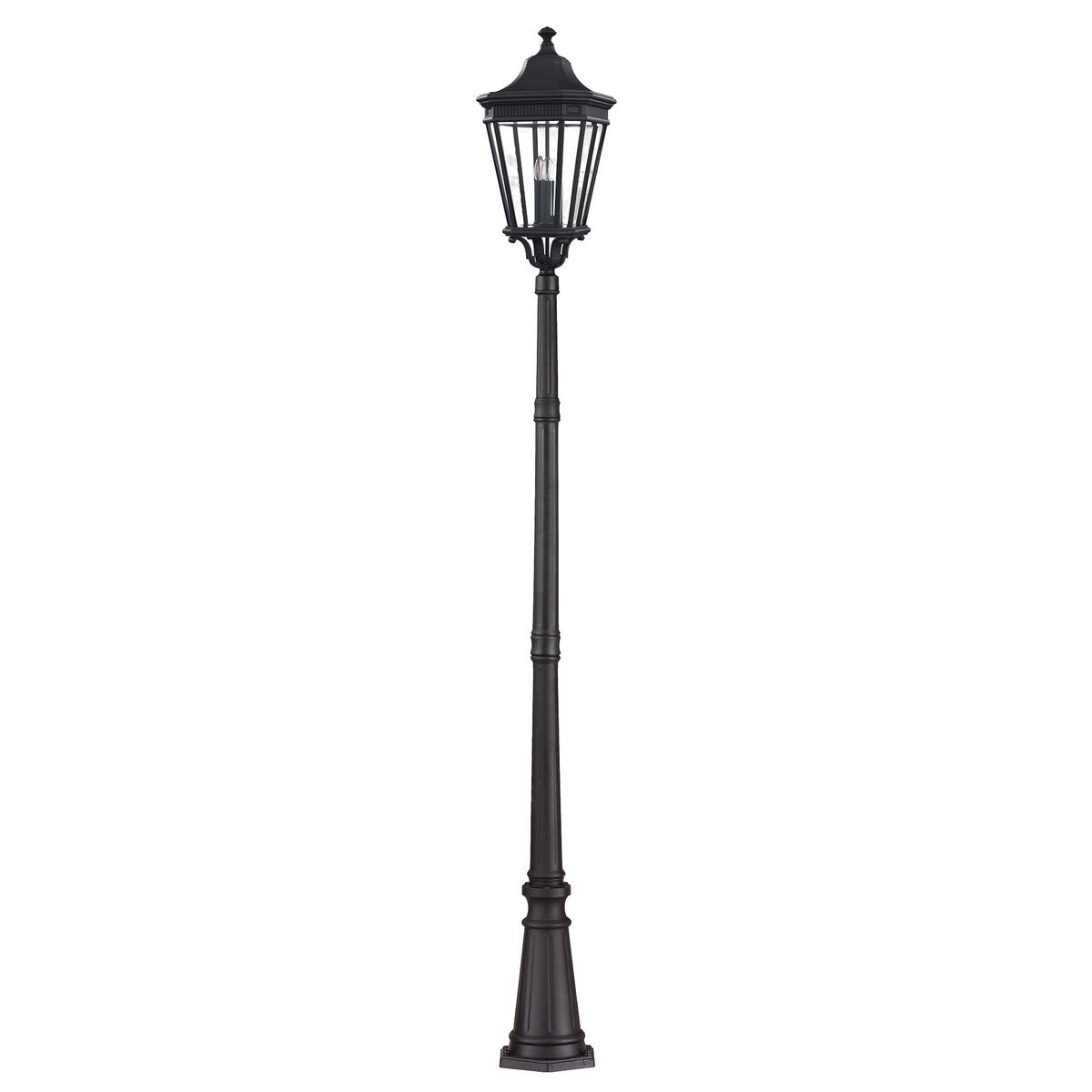 WEGELEUCHTE - Schwarz, Konventionell, Glas/Metall (30.5/257cm) - Elstead Lighting
