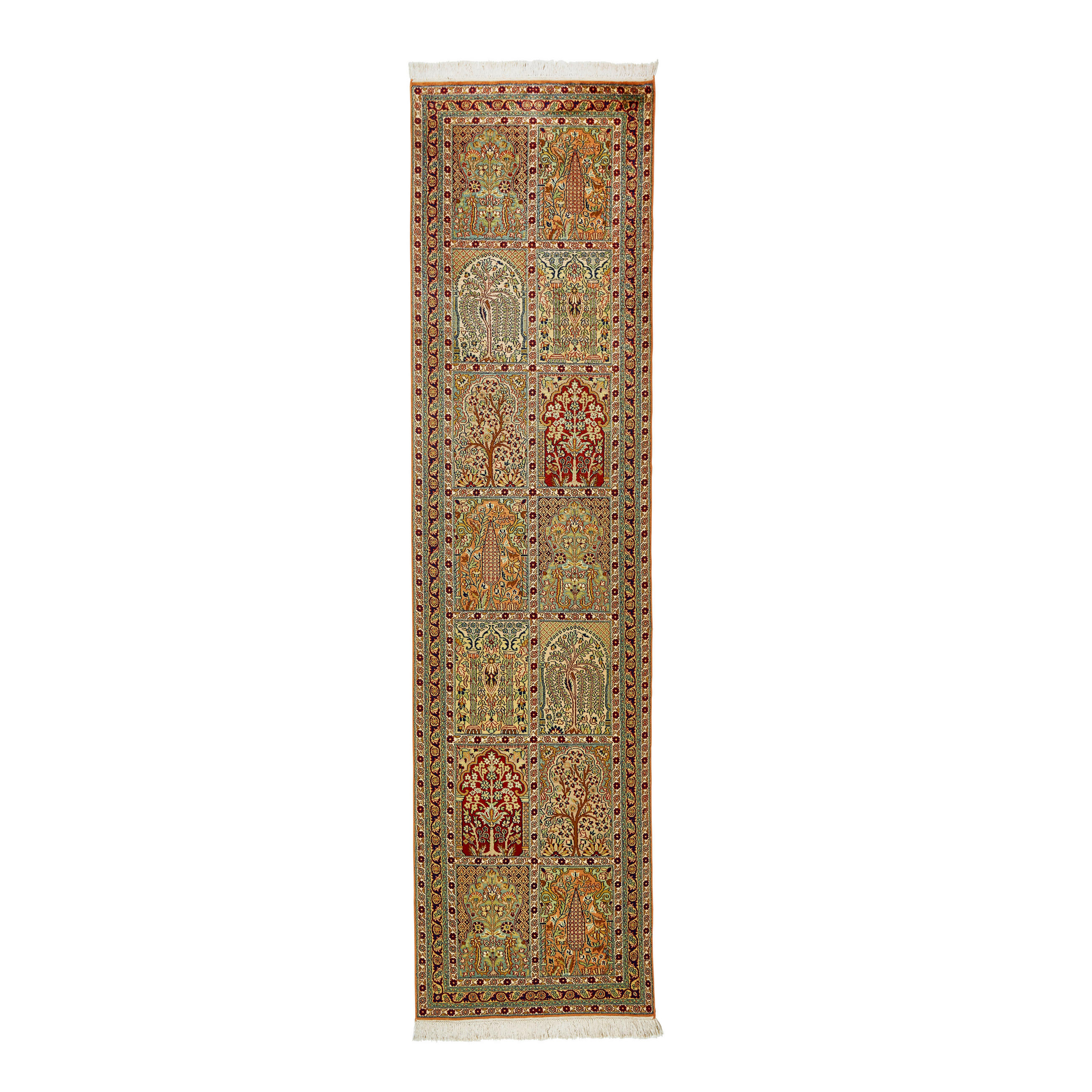 ORIENTALSKA PREPROGA KASHMIR  85/125 cm   rjava  - rjava, Basics, tekstil (85/125cm) - Cazaris