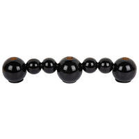 KERZENHALTER - Schwarz, Basics, Metall (41/7/7cm) - Present Time