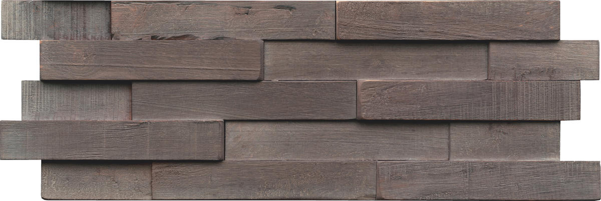 WANDVERKLEIDUNG 9 Stück  - Grau, Basics, Holz (56/20/2cm)