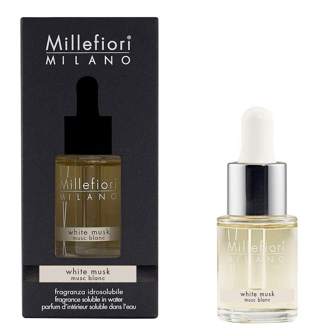 ETERIČNO ULJE   - prozirno, Basics, staklo (5/11/5cm) - Millefiori Milano