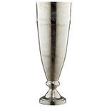 BODENVASE 55 cm  - Nickelfarben, Basics, Metall (19/54cm) - Ambia Home