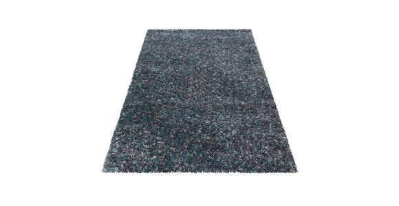 HOCHFLORTEPPICH 280/370 cm Enjoy Blau, Schwarz - Blau/Schwarz, KONVENTIONELL, Textil (280/370cm) - Novel