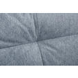 ECKSOFA Blau Flachgewebe  - Blau/Schwarz, Design, Textil/Metall (176/294cm) - Carryhome