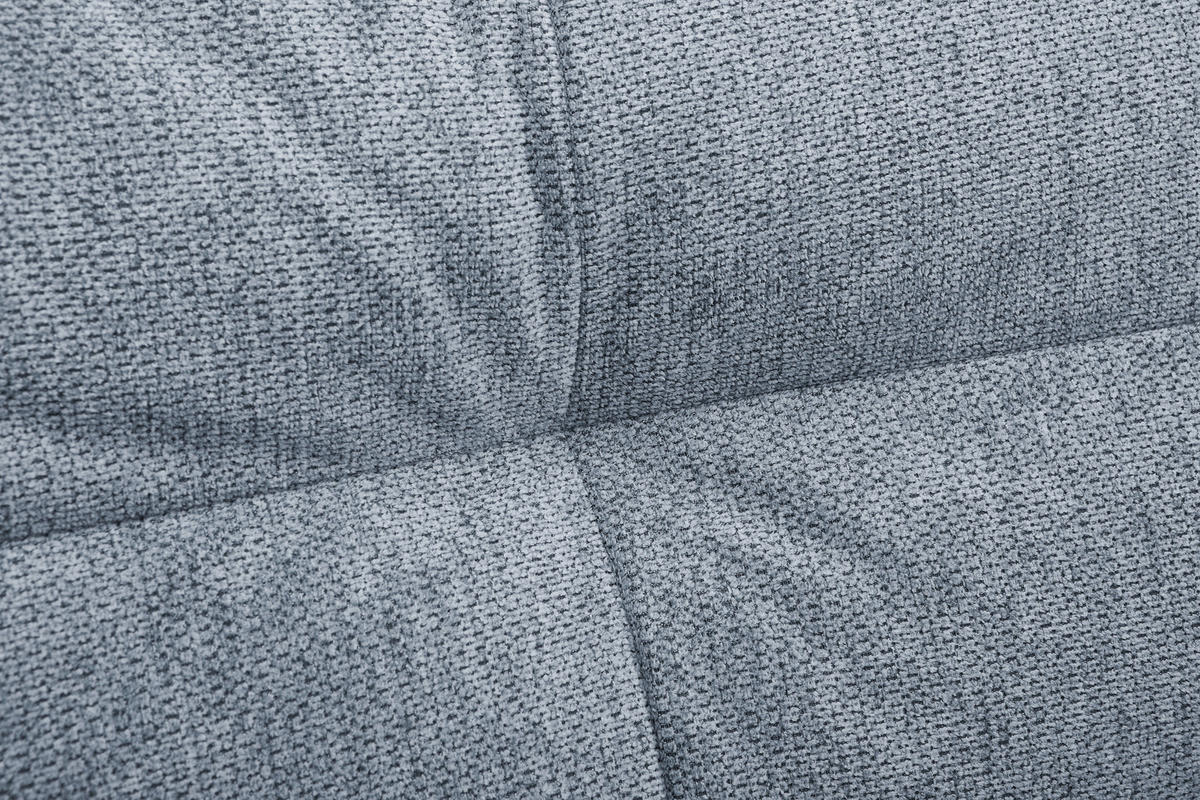 HÖRNSOFFA i flatväv blå  - blå/svart, Design, metall/textil (176/294cm) - MID.YOU