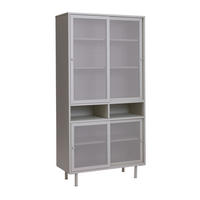 HIGHBOARD  in 90/180/40 cm  - Greige, Basics, Metall (90/180/40cm) - Boxxx