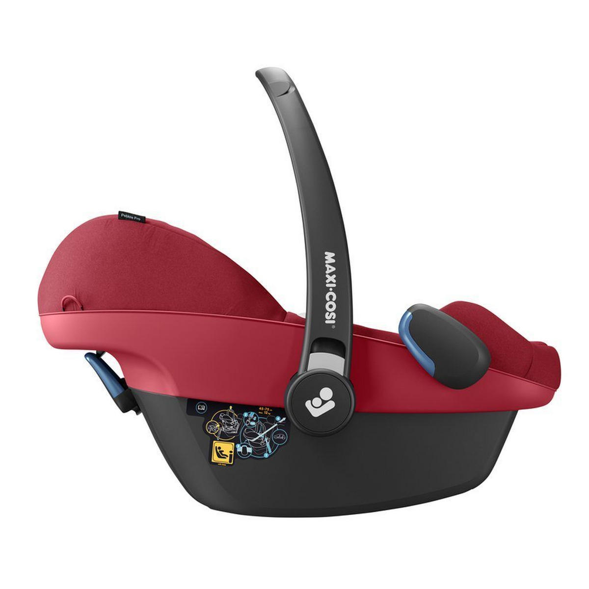 AUTO-SEDIŠTE ZA BEBE  PEBBLE PRO  - crvena, Osnovno, plastika - Maxi-Cosi