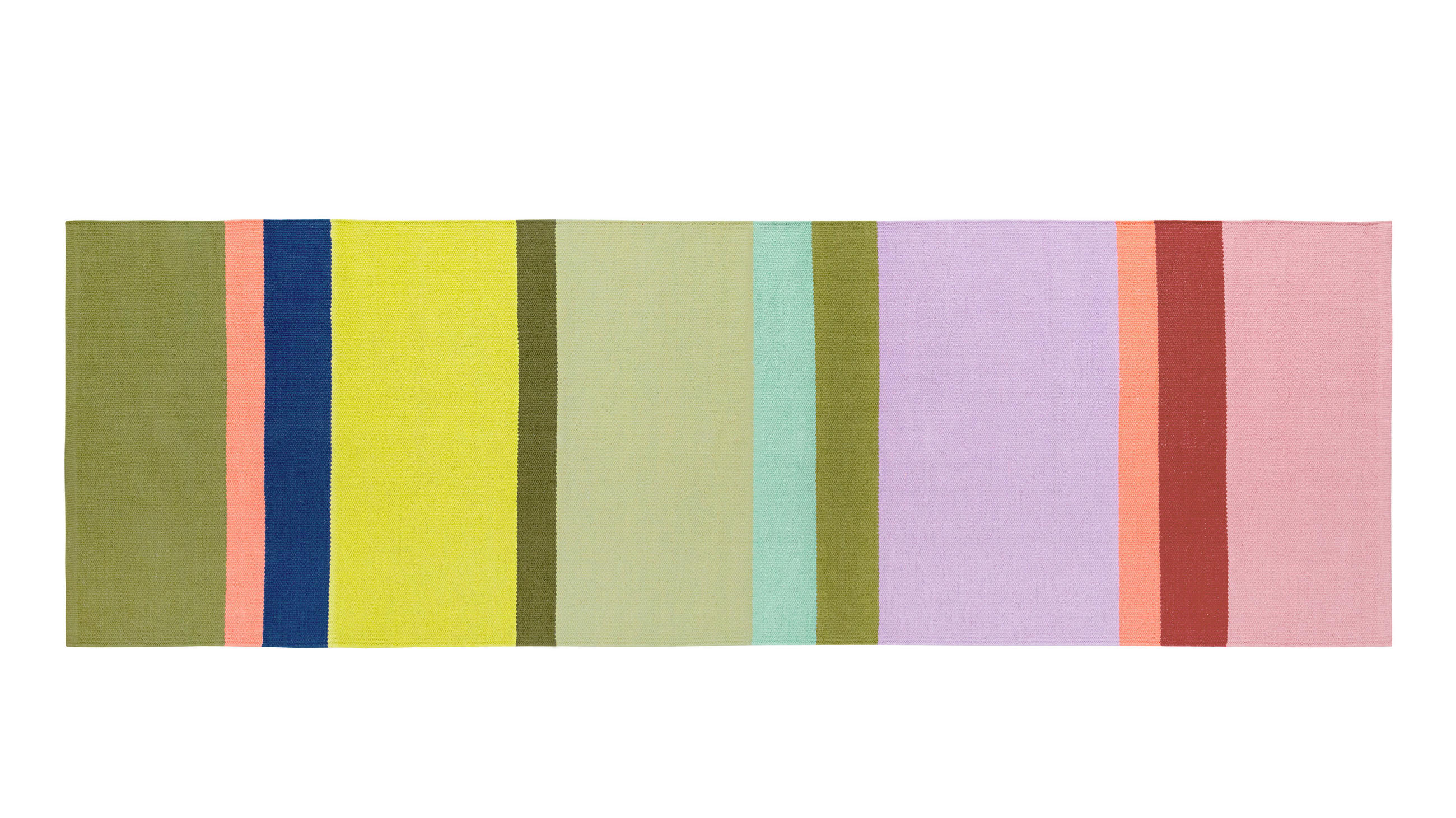 LÄUFER 80/250 cm REMEMBER  - Gelb/Lila, MODERN, Textil (80/250cm)