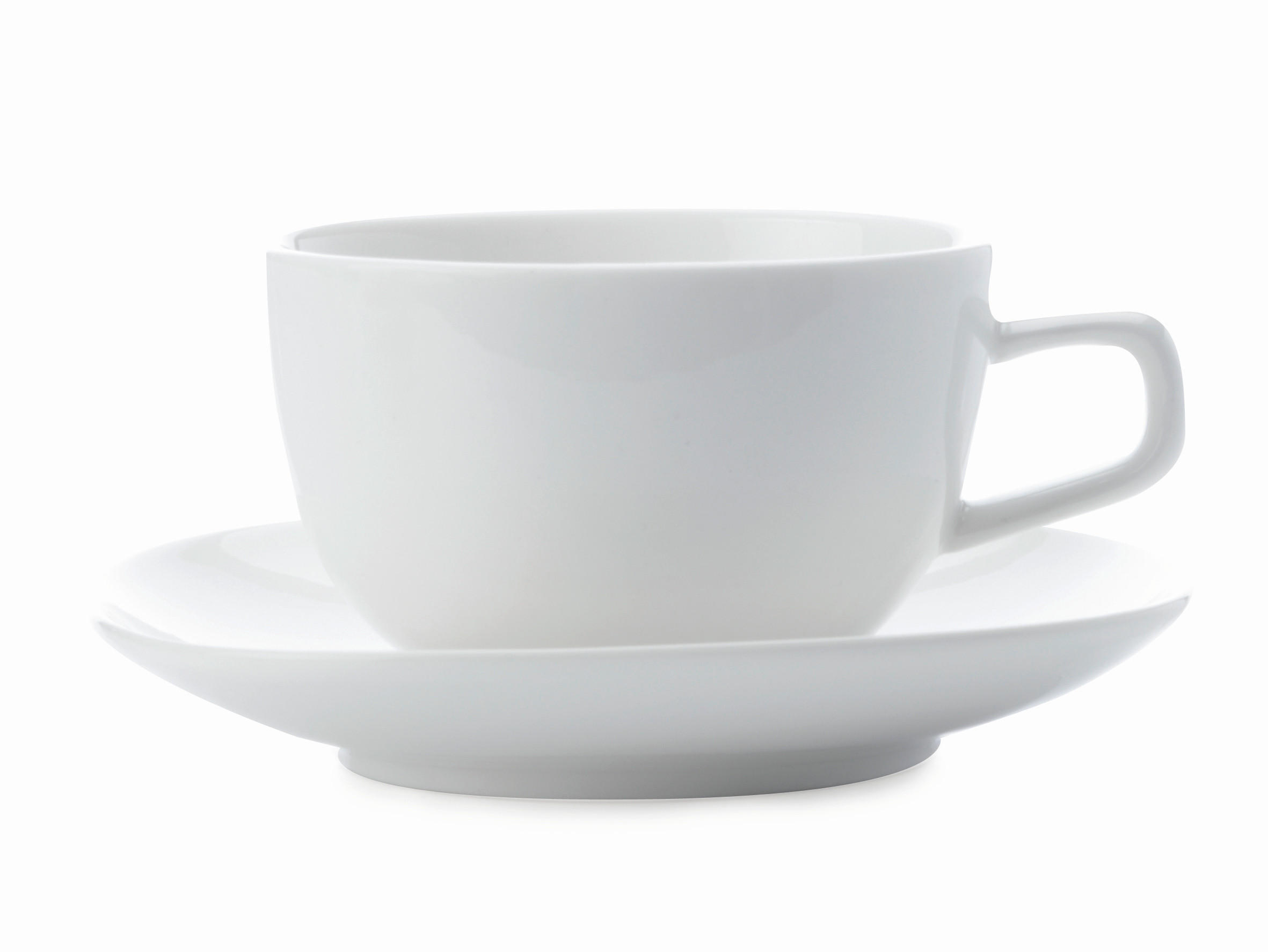 ŠÁLEK S PODŠÁLKEM  - bílá, Lifestyle, keramika (220ml) - Maxwell & Williams