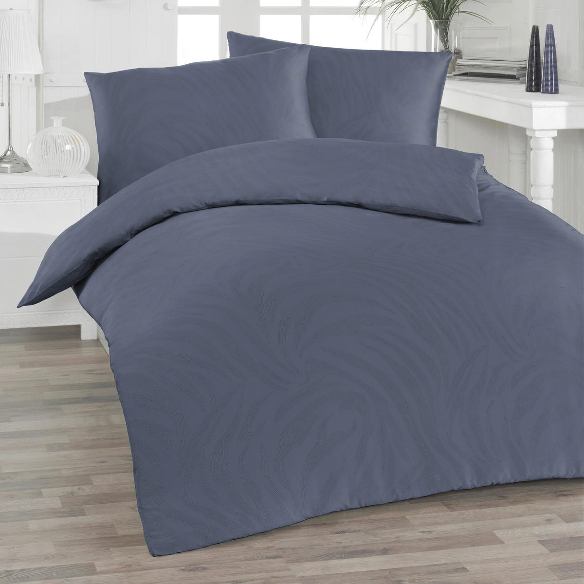 BETTWÄSCHE Flanell 140/200 cm  - Dunkelblau, Design, Textil (140/200cm) - Florella