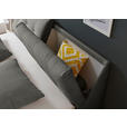 BOXSPRINGBETT 180/200 cm,  in Grau, Matratze, Bettkasten, Topper, motorische Verstellbarkeit, H2 = mittel  - Silberfarben/Grau, Design, Kunststoff/Textil (180/200cm) - Esposa