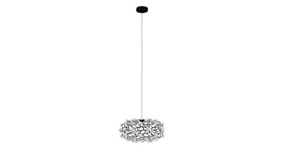 LED-HÄNGELEUCHTE Knoxville 61/150 cm - Schwarz, Design, Kunststoff/Metall (61/150cm) - Dieter Knoll