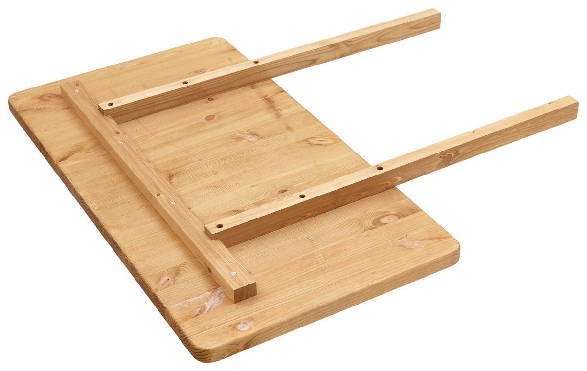 ANSTECKPLATTE Kiefer massiv Laugenfarbig  - Laugenfarbig, ROMANTIK / LANDHAUS, Holz (50/90/3cm) - Boxxx