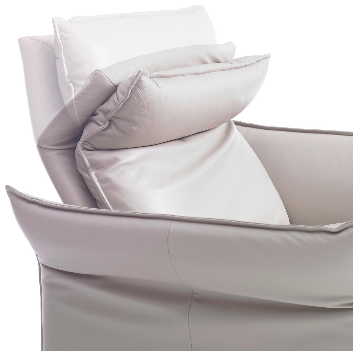 SESSEL Echtleder Beige    - Chromfarben/Beige, KONVENTIONELL, Leder/Metall (88/93/88cm) - Erpo