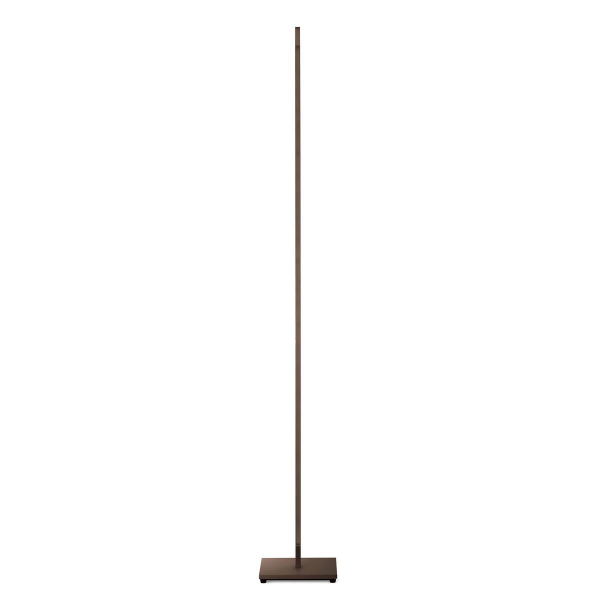 LED-STEHLEUCHTE Aera 22/160/22 cm  - Bronzefarben, Design, Metall (22/160/22cm) - Grossmann