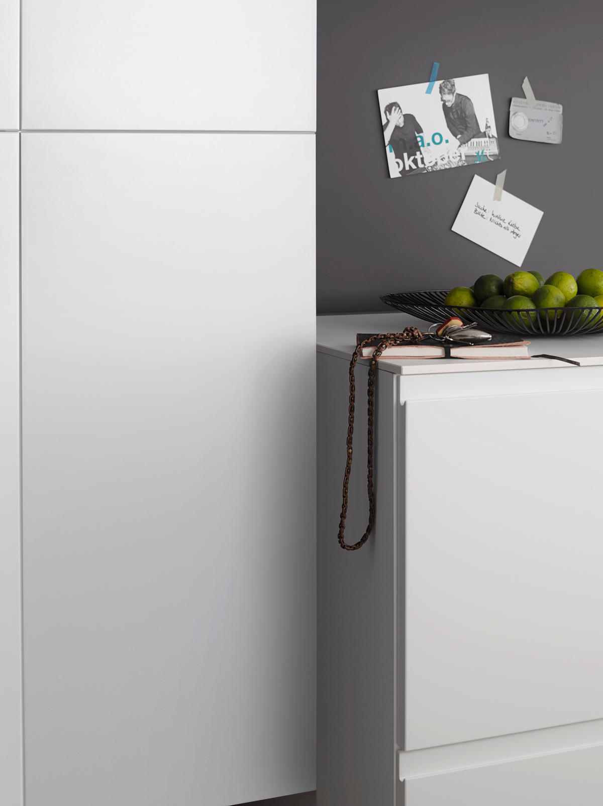 EINBAUKÜCHE SIGMA LACK  - Blau/Anthrazit, Design, Holzwerkstoff - Nolte Küchen