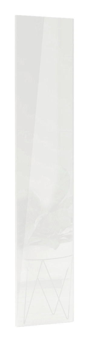 E-shop Hom`in DVERE, biela s vysokým leskom, 45,4/203/1,8 cm