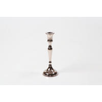 STOJAN NA SVÍČKY  kov - barvy niklu, Design, kov (7,5/20/4cm) - Ambia Home