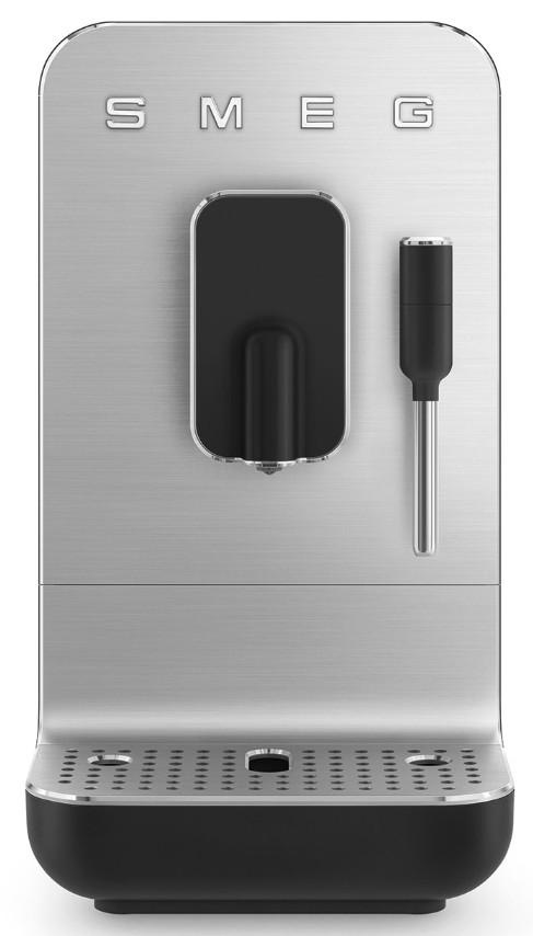 KAFFEEVOLLAUTOMAT Collezione  - Silberfarben/Schwarz, Basics, Kunststoff/Metall (18,0/33,6/43,3cm) - SMEG