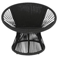 LOUNGESESSEL Schwarz  - Schwarz, MODERN, Textil/Metall (82/75/72cm) - Jan Kurtz