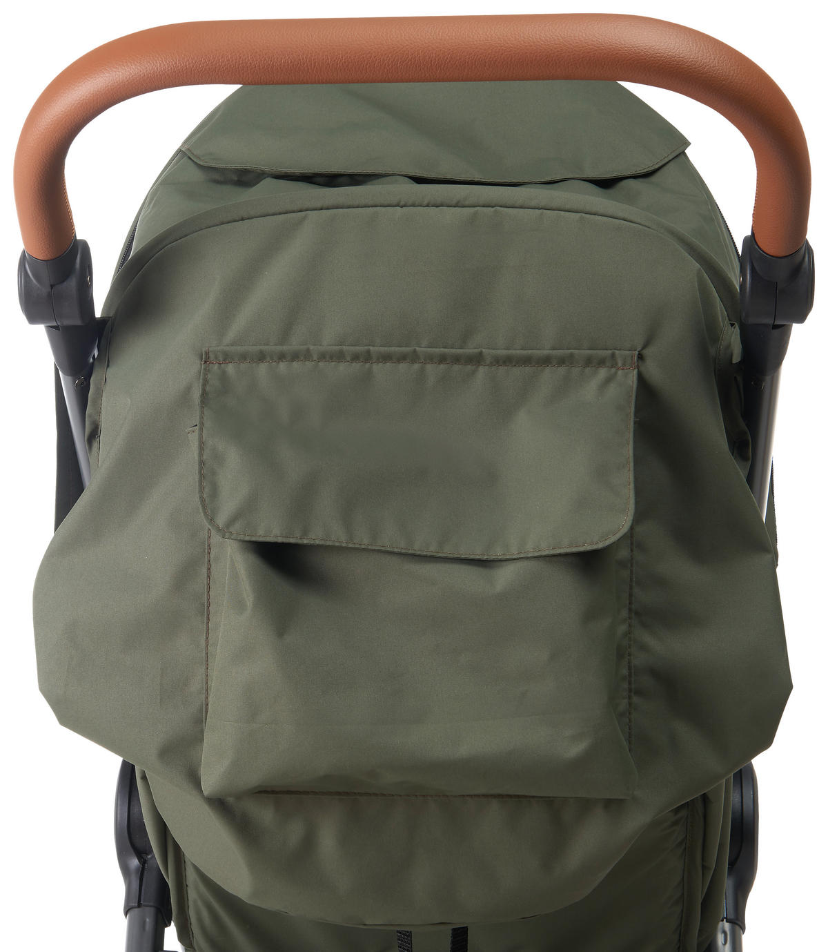 BUGGY Smart  - Schwarz/Olivgrün, Trend, Textil/Metall (115/56/105cm) - Jimmylee