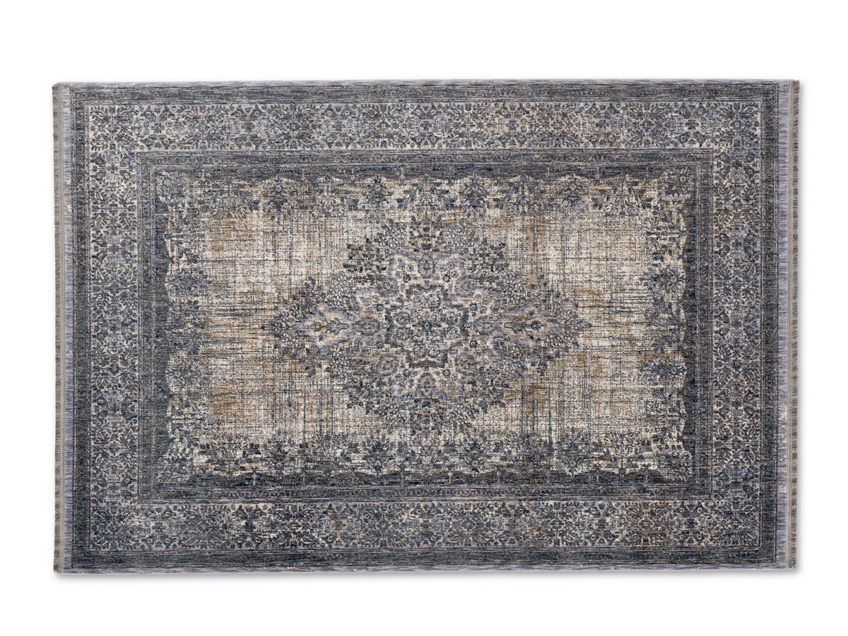 WEBTEPPICH 133/190 cm Blau  - Blau, Design, Textil (133/190cm) - Novel