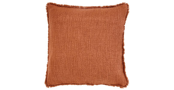 ZIERKISSEN  45/45 cm   - Terracotta, KONVENTIONELL, Textil (45/45cm) - Novel