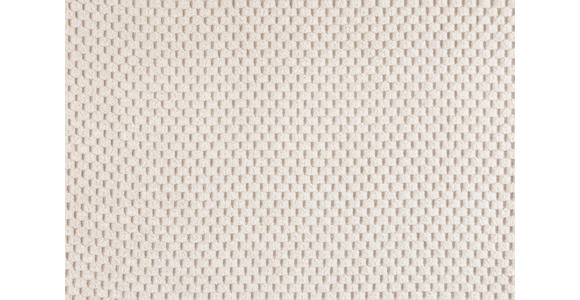 SCHLAFSOFA Chenille Creme - Creme/Schwarz, KONVENTIONELL, Kunststoff/Textil (222/90/100cm) - Carryhome