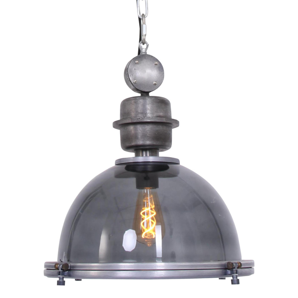 PENDELLEUCHTE  42/145/42 cm   - Trend, Glas/Metall (42/145/42cm)