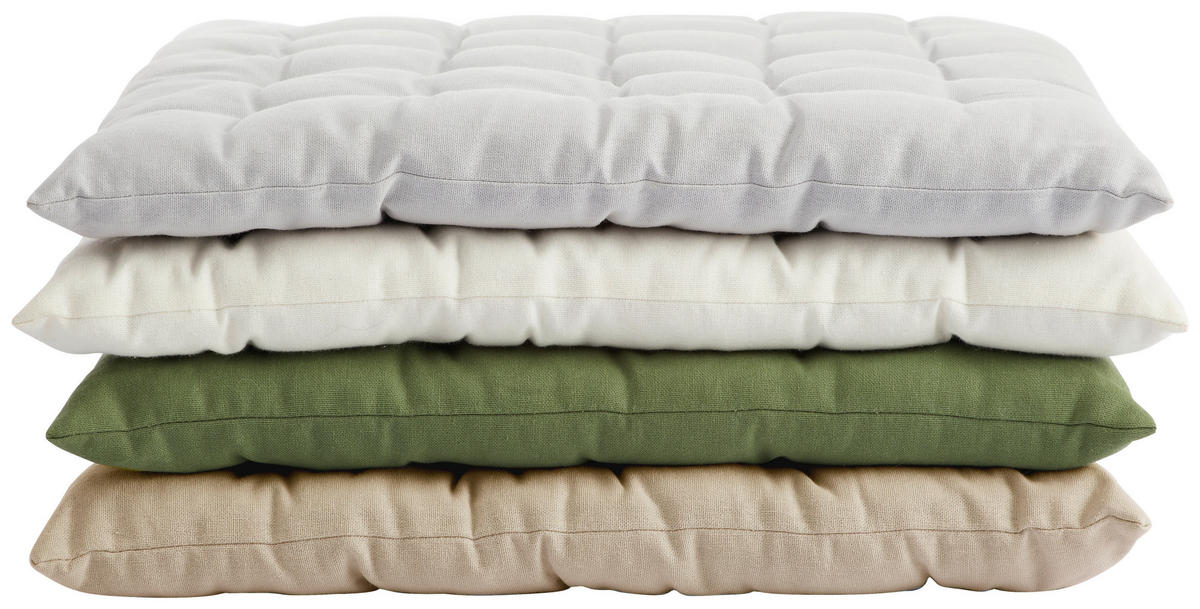 SITZKISSEN  40/40 cm   - Grau, Design, Textil (40/40cm) - Esposa