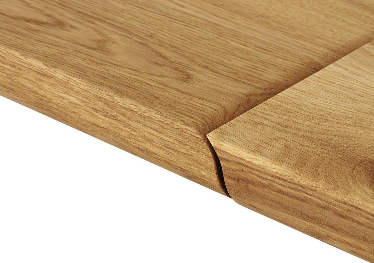 ESSTISCH in Holz, Metall 200/100/75 cm  - Eichefarben, Design, Holz/Metall (200/100/75cm) - Team 7