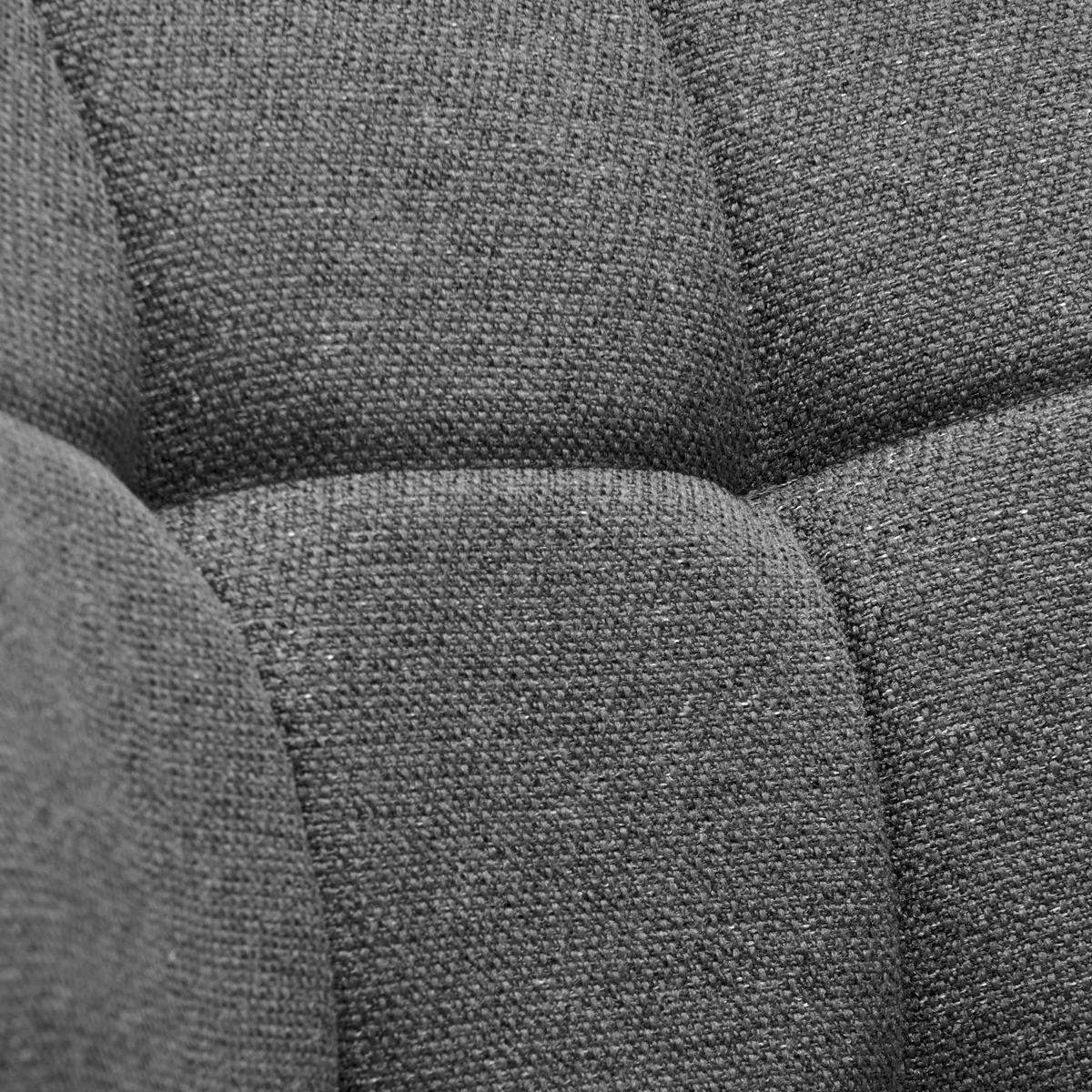 STUHL Webstoff Dunkelgrau Pappel Sperrholz  - Dunkelgrau/Schwarz, LIFESTYLE, Holz/Textil (47/82/59cm) - Livetastic