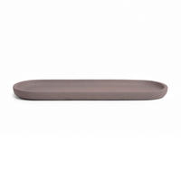 ABLAGE  - Grau, Basics (33,5/11,5/2cm) - Moeve