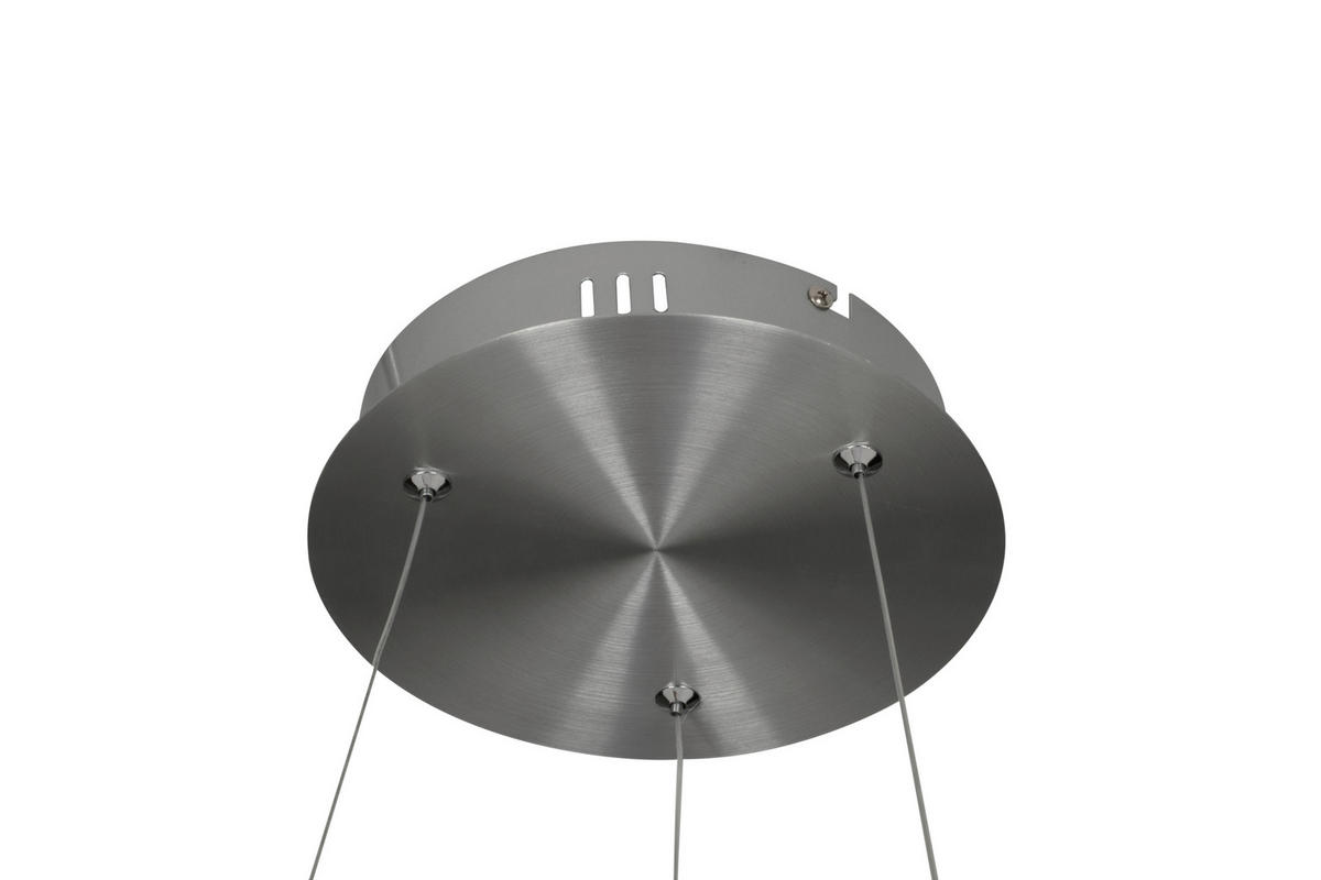 ZÁVĚSNÉ LED SVÍTIDLO, 56/150 cm  - bílá/barvy chromu, Design, plast (56/150cm) - Ambiente