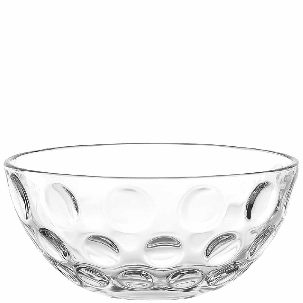 MÜSLISCHALENSET Cucina Optic 4-teilig  - Transparent, Design, Glas (14,00/6,50/14,00cm) - Leonardo