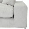 ECKSOFA  Greige Bouclé  - Greige/Schwarz, MODERN, Kunststoff/Textil (255/255cm) - Landscape